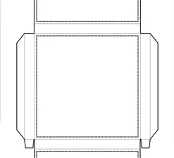 SBD315 Simple and Basic die, Giftbag for A6 Cards