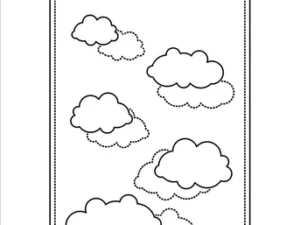 SBD312 Simple and Basic die, A6 - High in the skies