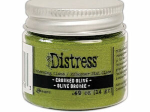 TDE79163 Ranger Tim Holtz Distress Embossing Glaze, Crushed Olive