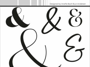 SBC161 Simple and Basic Clearstamps, Ampersand &
