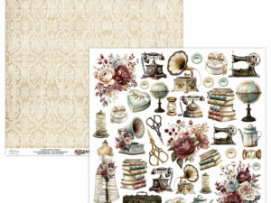 MT-ANT-09 Mintay Papers 30x30,  Antique Shop