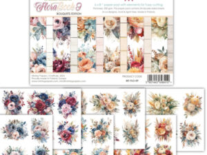 MT-FLO-09 Mintay Papers 15x20, Flora 9