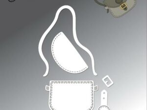 BLD1607 By Lene Die Cut/Emb, Hunting Bag - Jagttaske