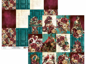 MT-BOH-06 Mintay Papers 30x30, Bohemian Wedding