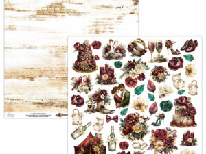 MT-BOH-09 Mintay Papers 30x30, Bohemian Wedding