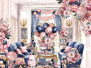 MT-HAB-03 Mintay Papers 30x30, Happy Birthday