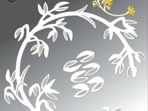 BLD1628 By Lene Die Cut/Emb, Corn Wreath - Kornkrans