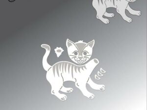 BLD1634 By Lene Die Cut/Emb, Cat - Kat