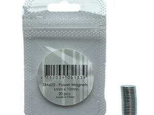 SBA602 Simple and Basic, Power Magnets 1x10 mm 20 stk.