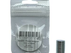SBA603 Simple and Basic, Power Magnets 1x12 mm 20 stk.