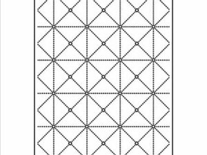 SBD397 Simple and Basic die, A6 - Diagonal Stripes