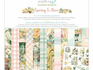 MT-SPR-07 Mintay Papers 30x30, Spring Is Here