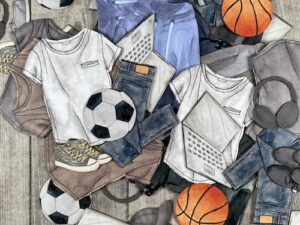 1981 Dan Cuts, Maskulint tøj