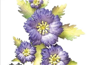 2099 Elizabeth Craft Design Die, Paper Flowers, Wild Flower 4