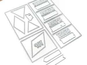 2104 Elizabeth Craft Design Die, Sidekick - Postage stamps fillers 1