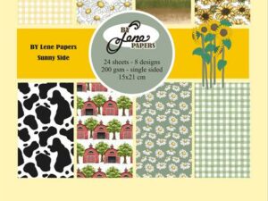 BLP247 By Lene Papirblok A5, Sunny Side