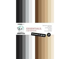 CCL-ES-PP135 StudioLight Paper Pad - Brown & Grey