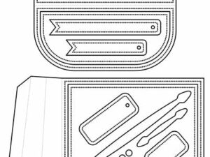 SBD410 Simple and Basic die, Cute Bag