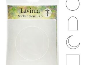 SS005 Lavinia Sticker Stencils 5, Silhouette Collection