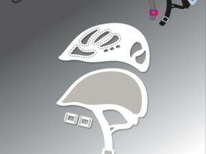 BLD1650 By Lene Die Cut/Emb, Bicycle Helmet - Cykelhjelm