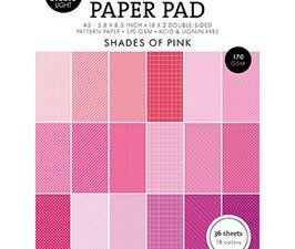 SL-ES-PPP163 StudioLight Paper Pad/Papir A5, Shades of Pink