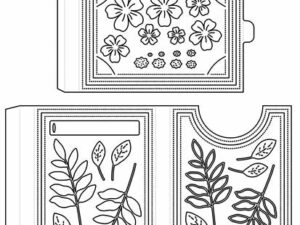 SBD423 Simple and Basic die, Giftbox - Gaveæske, A7