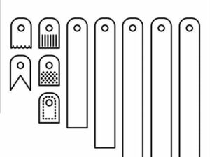 SBD424 Simple and Basic die, Narrow Tags