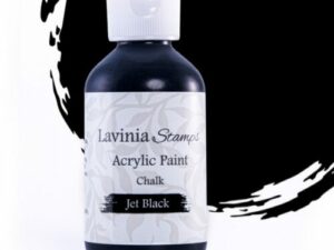 LSAP-21 Lavinia Chalk Acrylic Paint, Jet Black