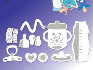 BLD1664 By Lene Die Cut/Emb, Baby Accessories - Baby Tilbehør
