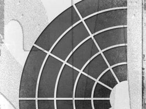 THS179 Tim Holtz Stampers Anonymous Stencil Layering, Wheel