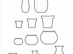 SBD431 Simple and Basic die, Pots And Vases - Urtepotter & Vaser