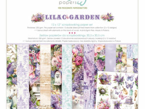 MT-LIL-07 Mintay Papers 30x30, Lilac Garden 07