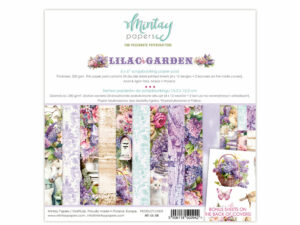 MT-LIL-08 Mintay Papers 15x15, Lilac Garden 08