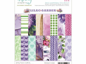 MT-LIL-11 Mintay Papers 15,2 x 20,3 cm, Lilac Garden 11