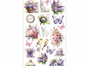 MT-LIL-12 Mintay Papers - Paper Stickers - Lilac Garden - Elements