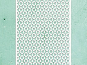 MTK-STEN-36 Mintay Stencil, Diamond Pattern