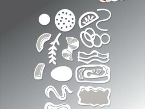 BLD1670 By Lene Die Cut/Emb, Danish Smørrebrød #1