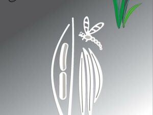 BLD1673 By Lene Die Cut/Emb, Cattails - Dunhammer