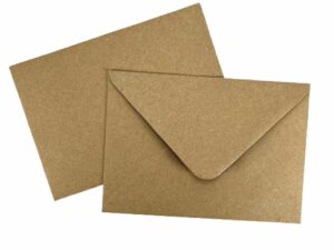 75937 Kuverter C6, Genbrugslook med spidsluk 20 stk.