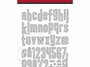 7975 Dan Dies, Stort T-shirt alfabet - Små