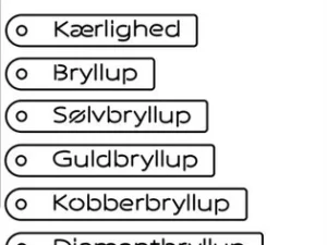 SBD447 Simple and Basic die, Danish Tag Texts - Tags med Danske Tekster