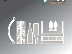 BLD1679 By Lene Die Cut/Emb, Beer Crate - Ølkasse