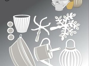BLD1682 By Lene Die Cut/Emb, Garden Accessories - Havetilbehør #1