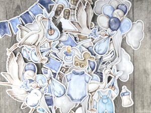 2874 Dan Cuts, Baby - Blå