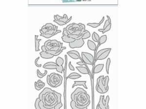 63429 MW Made With Love Dies, Flowers - Blomster - Roses