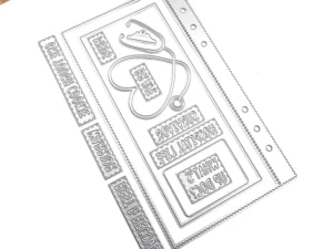 2143 Elizabeth Craft Design Die, Planner Essentials, What's Up Doc