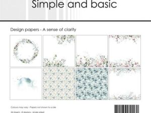 SBP534 Simple and Basic Design Papirblok 15 x 15 cm, A Sense Of Clarity