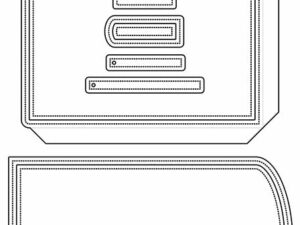 SBD464 Simple and Basic die, A6 Envelope - Kuvert