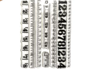 CS357 Elizabeth Craft Design Stempel, Measurements