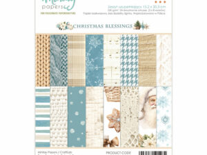 MT-CHB-11 Mintay Papers 15,2 x 20,3 cm,  Add-On Paper Pad - Christmas Blessings 11